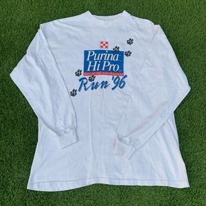 Vintage Purina 1996 Run Long T-shirt
